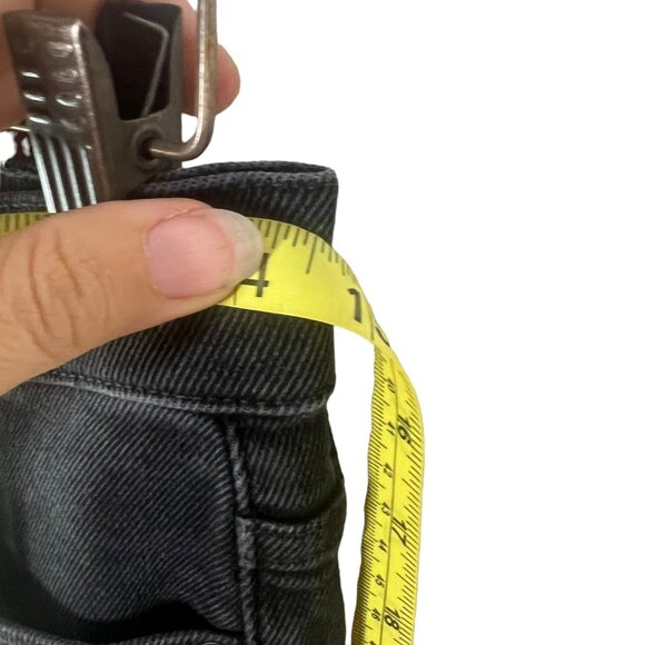 Madewell Black Cali Demi Boot Mid Rise Jeans 26P - Picture 9 of 11